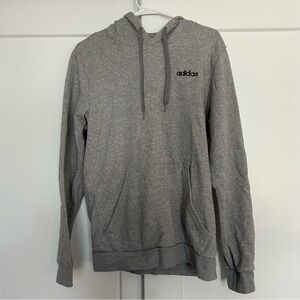 Adidas Gray Hoodie Sweatshirt